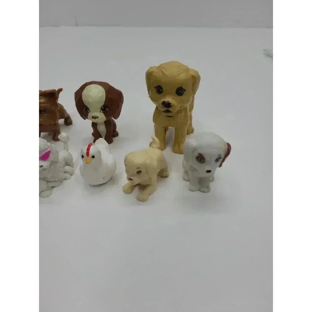 Matell Barbie Doll Pets Dogs, Chicken, Fox, Rabbit, Bear - Picture 2 of 7